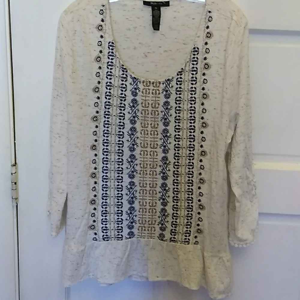 Style & company blouse size extra large